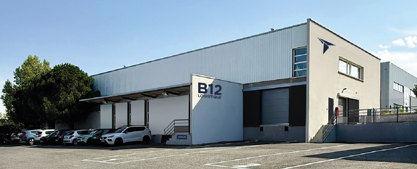 LinkedIn "A new facility for logistics & packaging" post with the new building