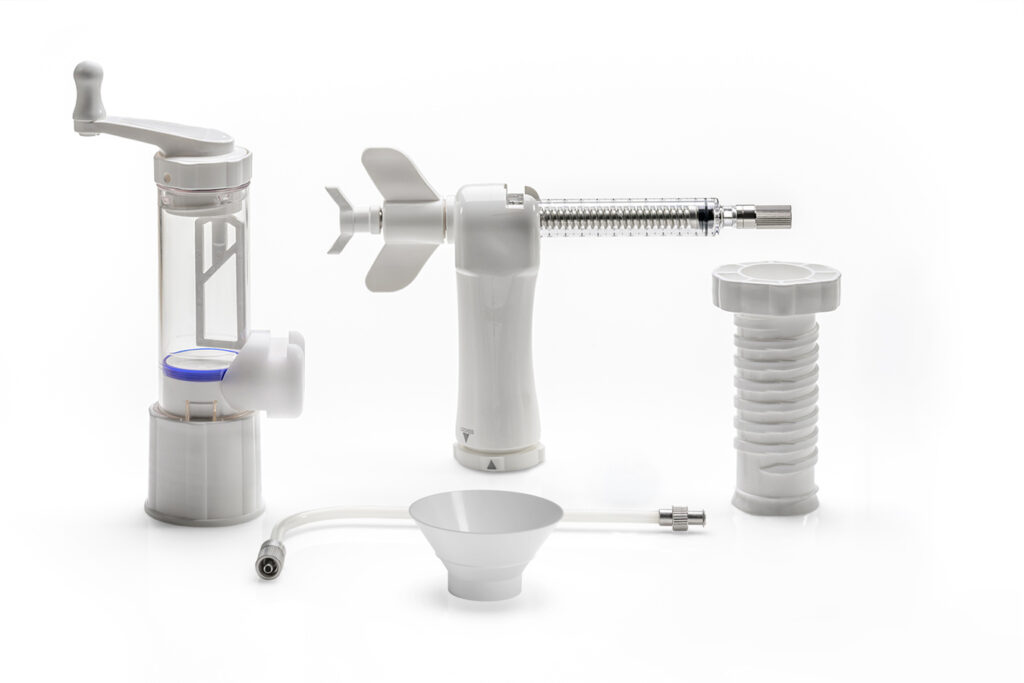 Picture of MEDV+® injector and mixing system