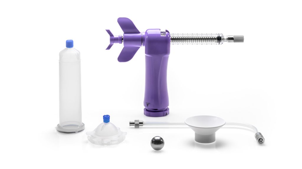 Picture of S5M mixing and injection system