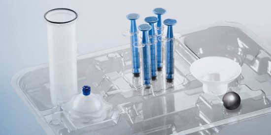 Picture of EASYKIT® M placed on blister