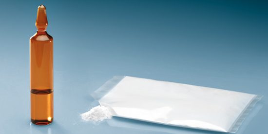 Picture of OPACITY+® bone cement with blue gradient background