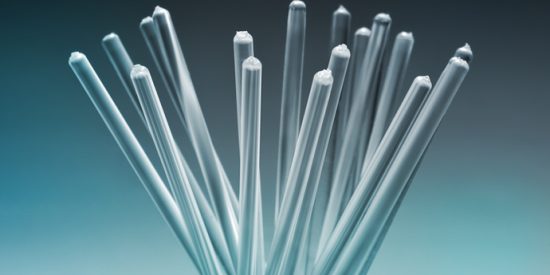 Picture of Bioresorbable PINS® with blue gradient background