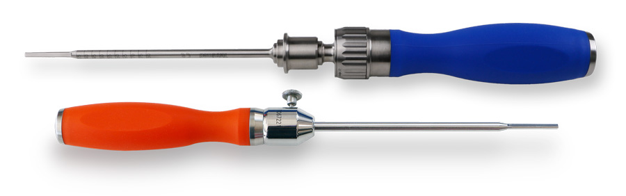 Picture of screwdrivers ratchet and standard