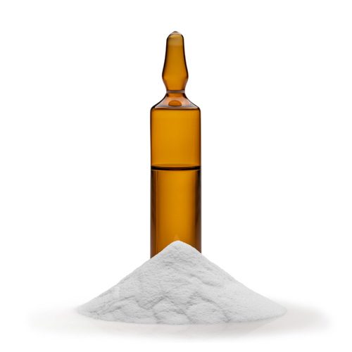 Bone cement picture with liquid and powder